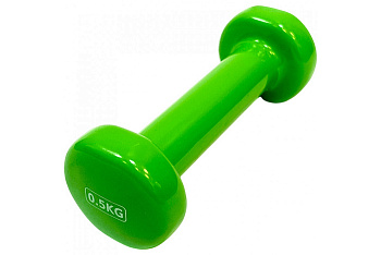 Гантели неопреновые (комплект 2 штуки) зеленый