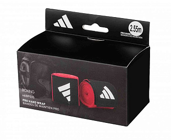 adiBP03S Бинты боксерские Boxing Pro Hand Wrap красные
