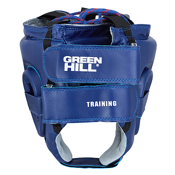 HGT-9411 Боксерский шлем TRAINING синий