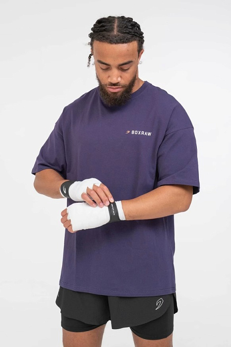 Футболка We Don't Play Boxing BOXRAW Фиолетовый