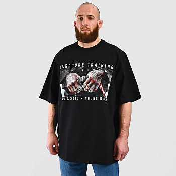 Футболка Hardcore Training Triumph Black Oversized Fit