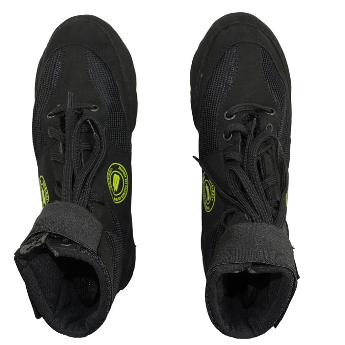 Борцовки BoyBo Fusion, серый с зелёным, BB252