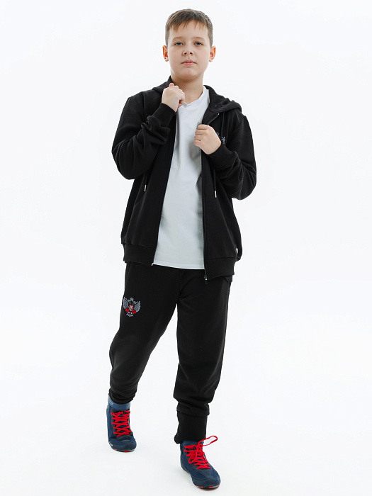 Детский костюм Федерации бокса России черный