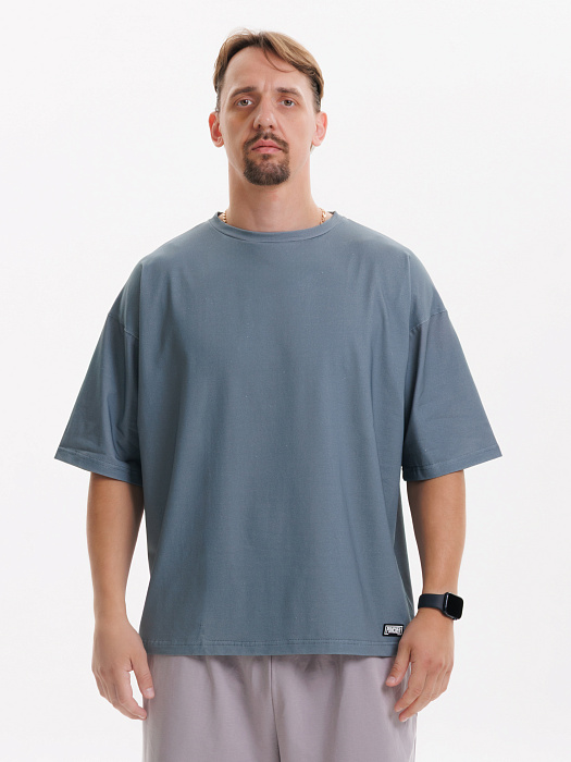 Футболка PUNCHER Motorcycle серая