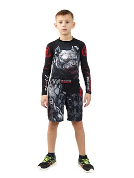 Детский рашгард Hardcore Training PitbullCity