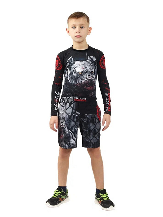 Детский рашгард Hardcore Training PitbullCity