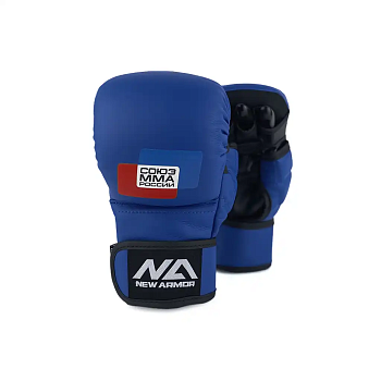 Перчатки NEW ARMOR СОЮЗ ММА RS Синий