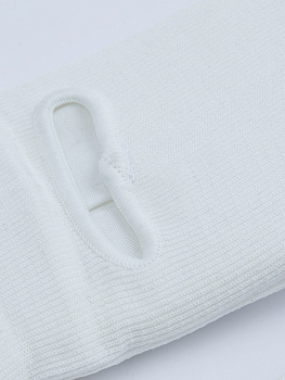 Защита голень-стопа Rage белый на липучке эластичная ткань