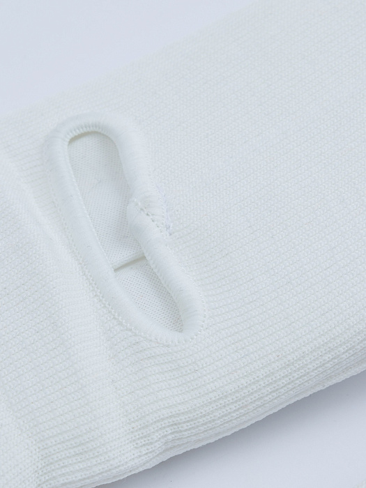 Защита голень-стопа Rage белый на липучке эластичная ткань