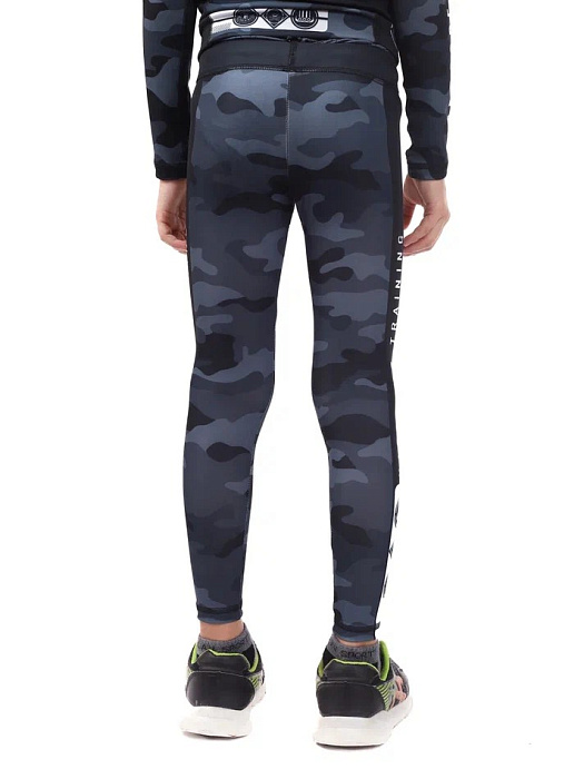 Детские компрессионные штаны Hardcore Training Cow Camo
