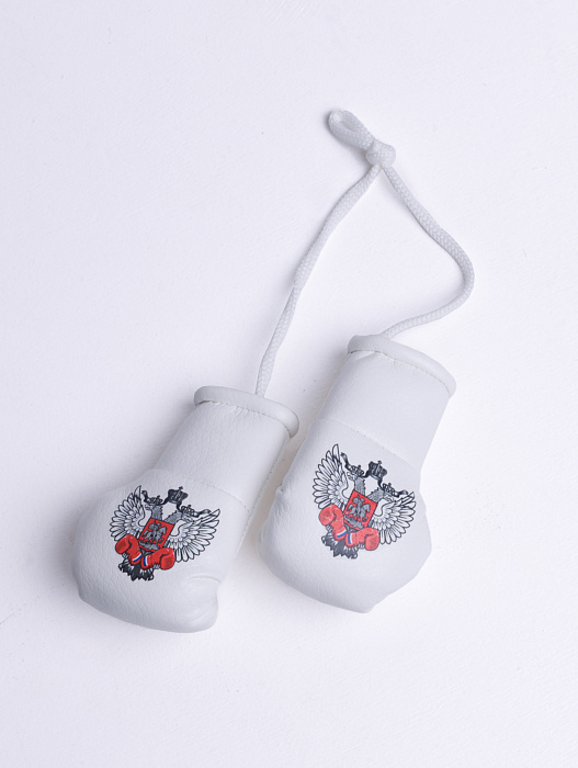 Сувенирные перчатки белые ФБ РОССИИ