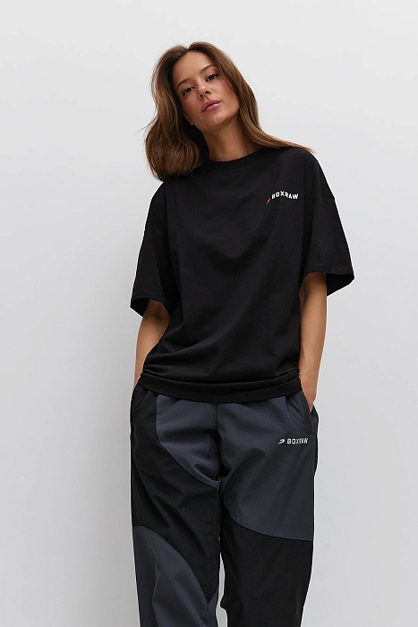 ФУТБОЛКА женская WE DON'T PLAY BOXING BOXRAW Черный