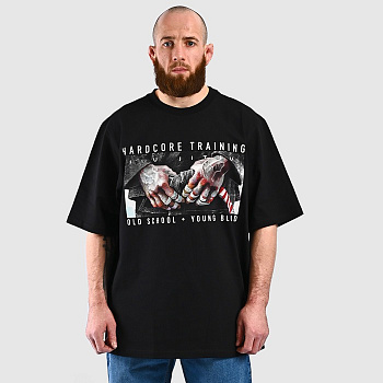 Футболка Hardcore Training Triumph Black Oversized Fit