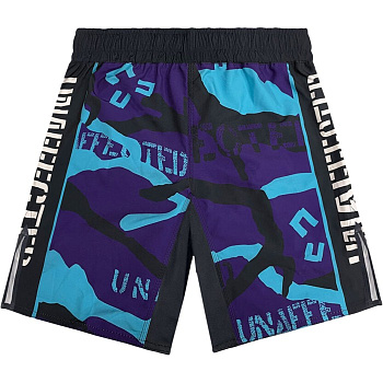 Шорты Unaffected фиолетовые Military