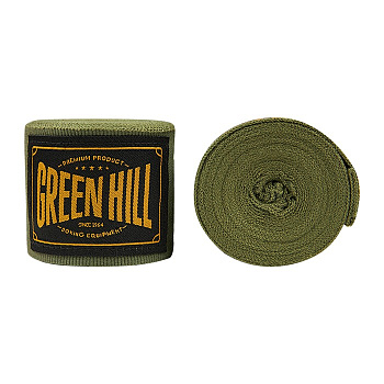 THBHW-10 боксерские бинты Flexfit зеленый