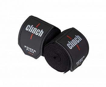 C239 Бинты боксерские Clinch Boxing Hand Wrap Power Flex черные