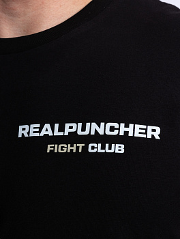 Футболка черная REALPUNCHER
