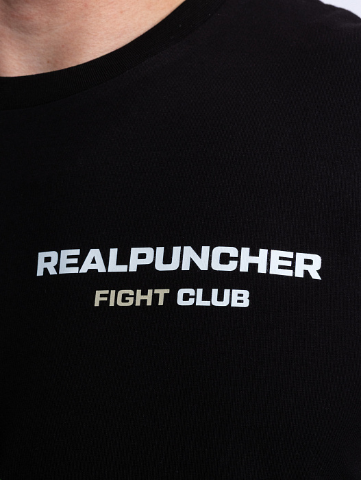 Футболка черная REALPUNCHER