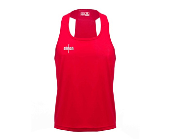 C116 Майка боксерская Clinch Olimp красная 