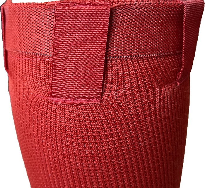 Защита голени и cтопа SS005BE, союз мма России, красный