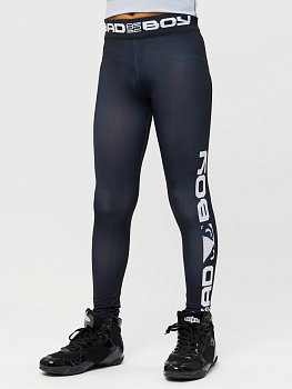 Детские Компрессионные штаны Bad Boy Origin New Kids черный/белый