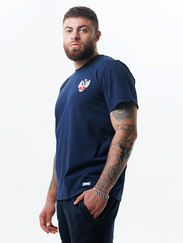 Футболка Puncher ФБ России 5.0 темно-синий