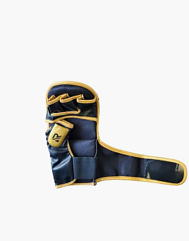 Перчатки крабы Rage черно-золотой