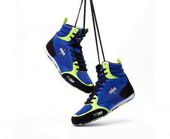 C418 Боксерки Clinch Punch 3.0 сине-зелено-черные NEW