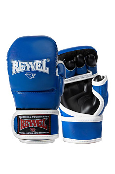 Перчатки ММА тренировочные синии