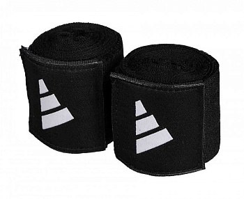 adiBP031S Бинты боксерские Boxing IBA Pro Hand Wrap черные