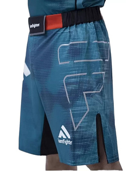 Шорты iamfighter BLUE OCEANIC Neon