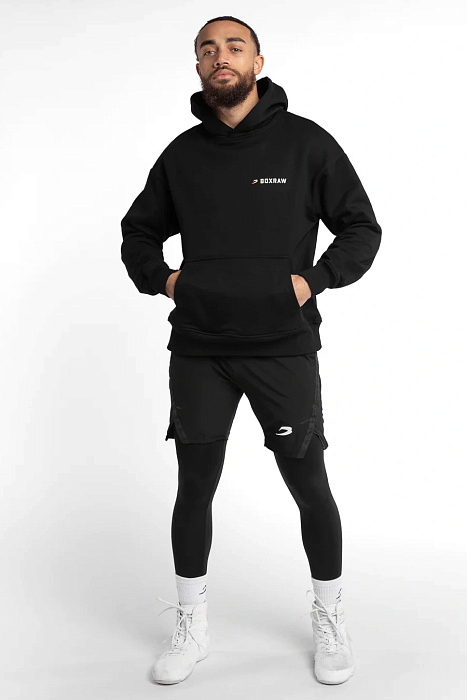 Худи We Don't Play Boxing Boxraw  (Черный)