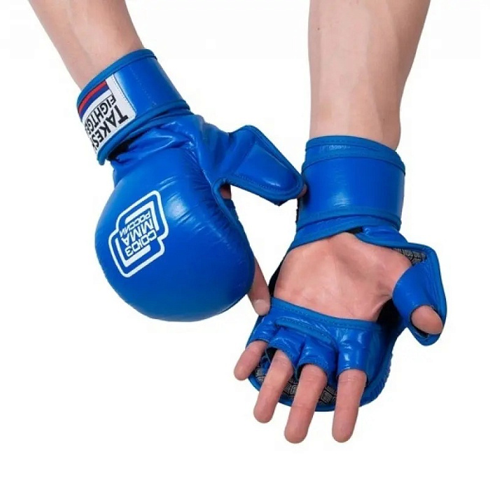 Перчатки Союз ММА TFG blue