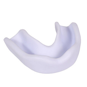 Защита рта (капа) FLAMMA - Inferno mint с футляром (EVA мятный, взрослый (11), Белый)