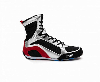 C416 Боксерки Clinch Olimp LE 2.0 черно-серебристо-сине-красные NEW