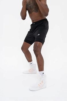 Шорты Valdes 2 в 1 Черный