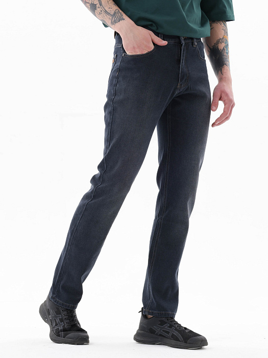  Джинсы прямые PUNCHER 2007 серый