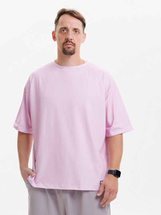 Футболка PUNCHER Motorcycle розовая