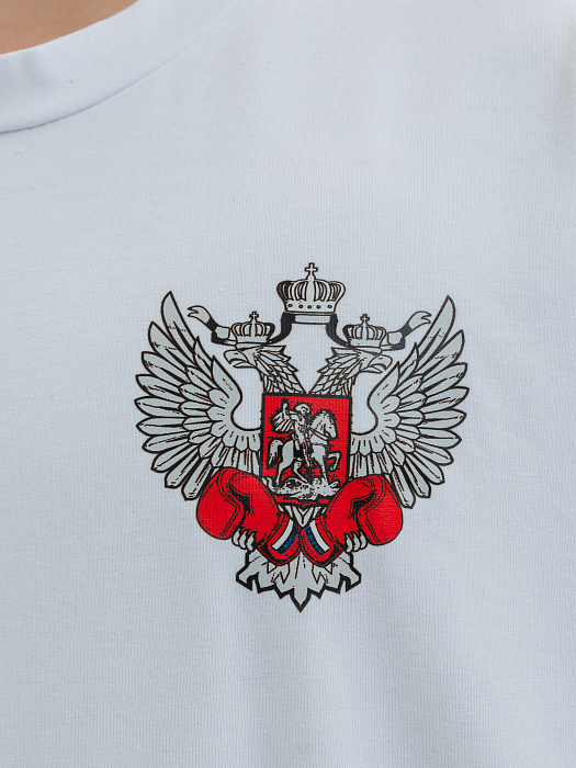 Футболка детская Puncher ФБ России 5.0 белая