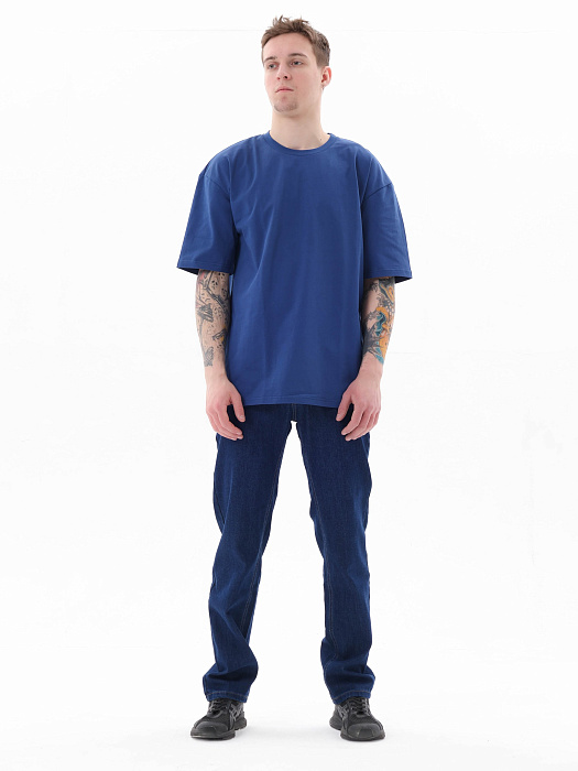  Джинсы прямые PUNCHER 2007 синий