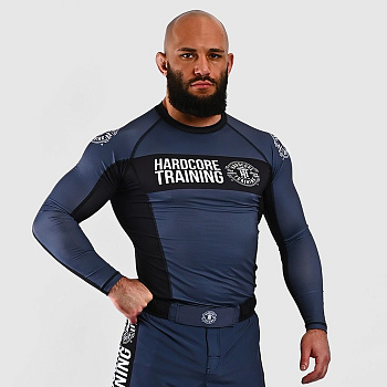 Рашгард Hardcore Training Recruit Grey LS New