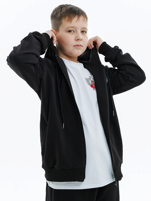 Детский костюм Федерации бокса России черный