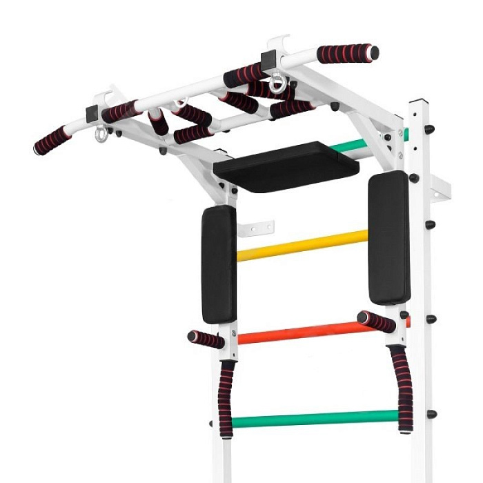 Турник 3в1 Мультихват ШС разборный (цвет: белый)
