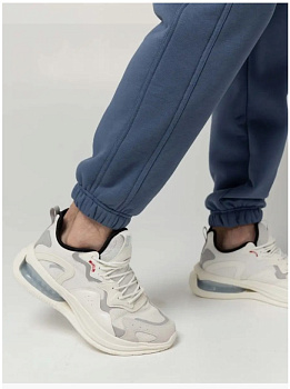 Штаны спортивные с начесом - PUNCHER 5531 индиго-серый