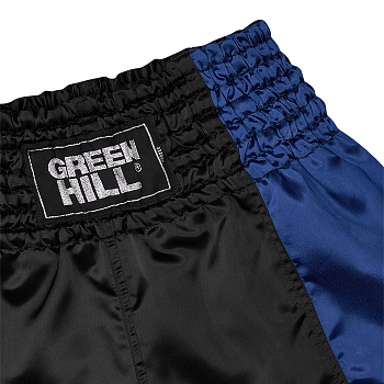 BS-10694RU шорты для кикбоксинга RING чёрно-синие