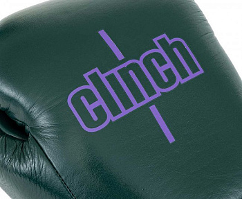 C161 Перчатки боксерские Clinch Undefeated темно-зеленые