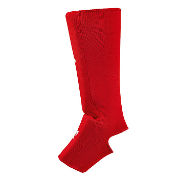 SIC-6131cs Защита голень-стопа COMBAT SAMBO красная