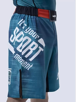 Шорты iamfighter BLUE OCEANIC Neon
