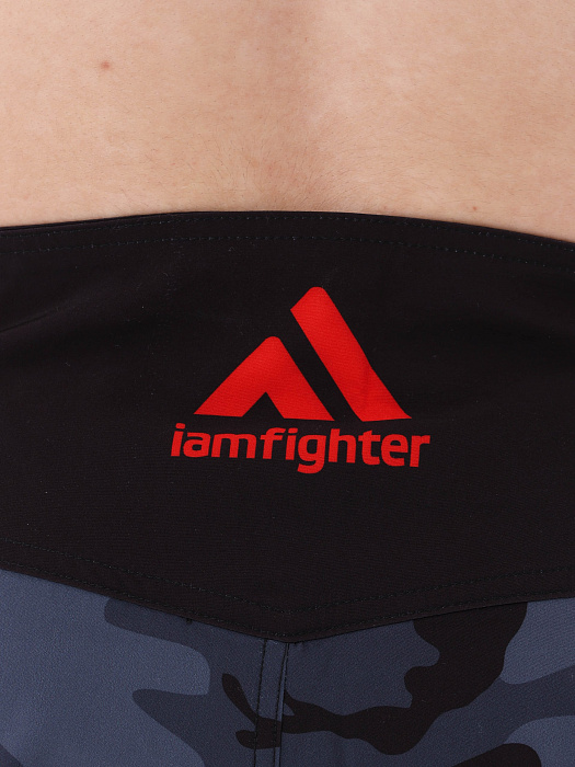 Шорты I Am Fighter MMA red