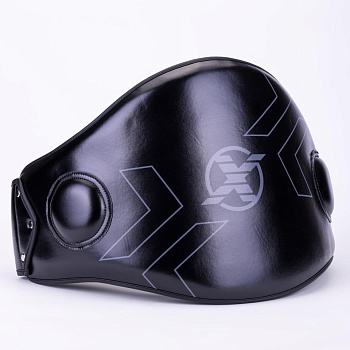 Пояс тренера FIGHTEXPERT (кожзаменитель, черный)